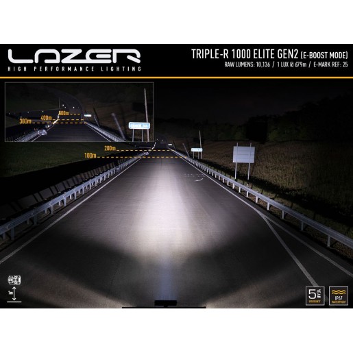 Прожектор светодиодный Lazerlamps Fiesta R5 2-Way Rally Lamp Pod 0064-2WBP-G2