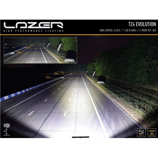 Светодиодная балка Lazerlamps T24 Evolution 0024-EVO-B