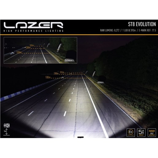 Прожектор светодиодный Lazerlamps ST8 Evolution 0008-EVO-B