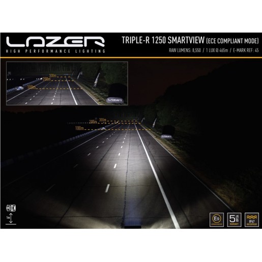 Светодиодная балка Lazerlamps Triple-R 1250 Smartview 00R12-SV-B