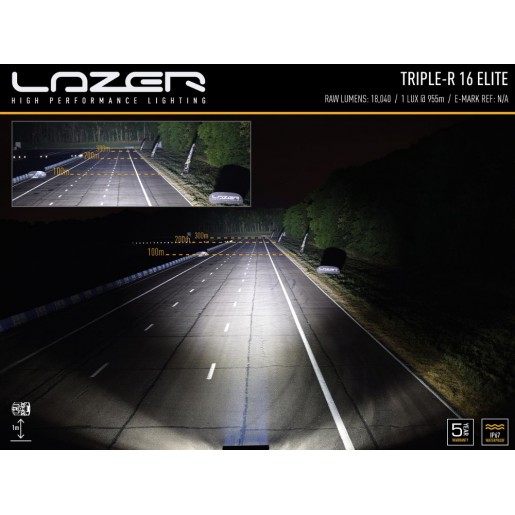 Светодиодная балка Lazerlamps Triple-R 16 Elite 00R16-E3-B