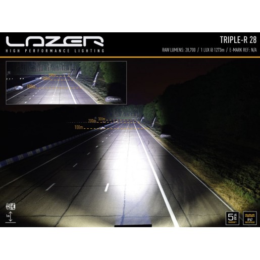 Светодиодная балка Lazerlamps Triple-R 28 00R28-B