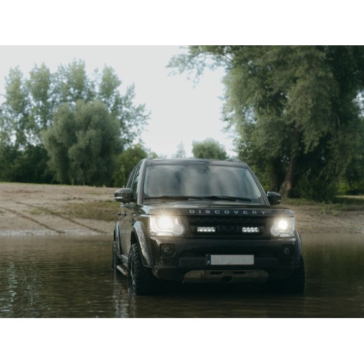 Комплект оптики для Land Rover Discovery 4 от 2014 в решетку радиатора GK-DISCO4-2014-G2