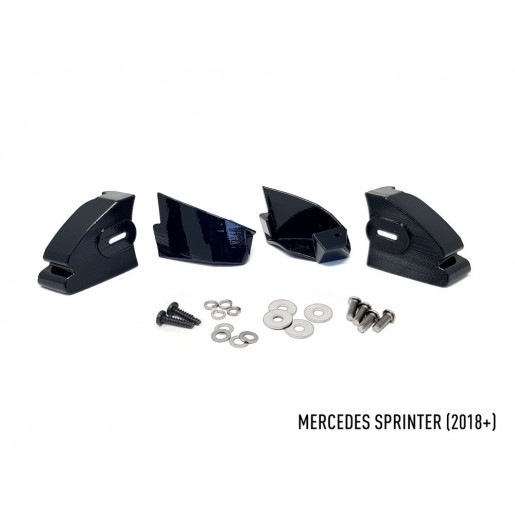 Комплект оптики на Mercedes Sprinter от 2018 в решетку радиатора GK-MSP-G2