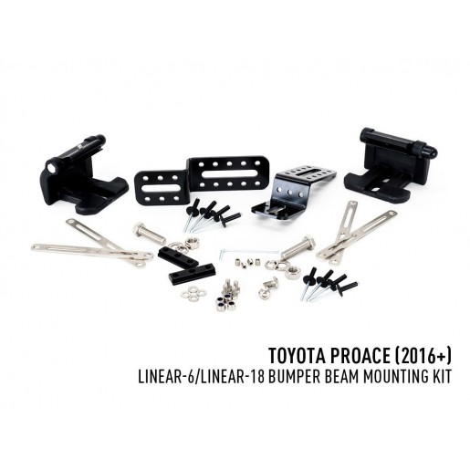 Комплект оптики на Toyota Proace от 2016 с креплением на бампер VIFK-PROACE