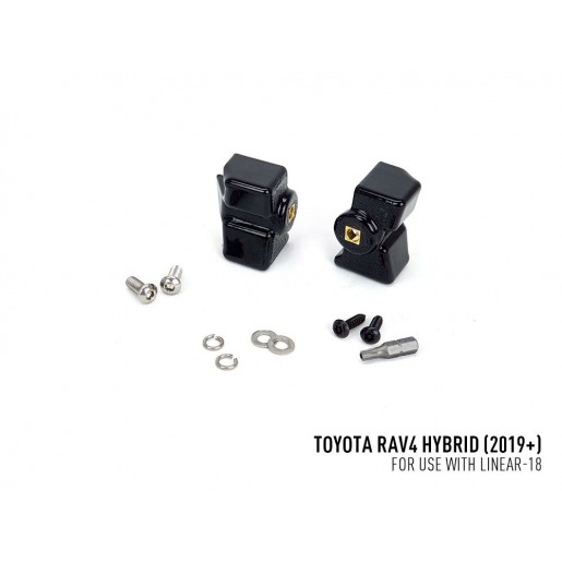 Комплект оптики для Toyota RAV4 Hybrid от 2019 в решетку радиатора GK-RAV4-01K