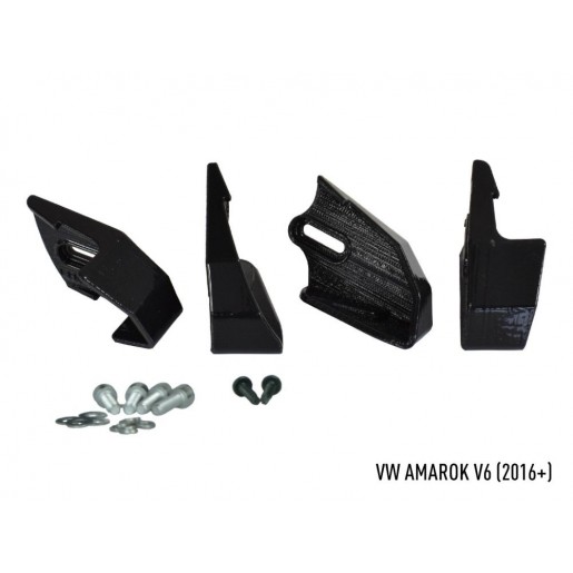 Комплект оптики на VW Amarok V6 от 2016 в решетку радиатора GK-VWA-V6-G2